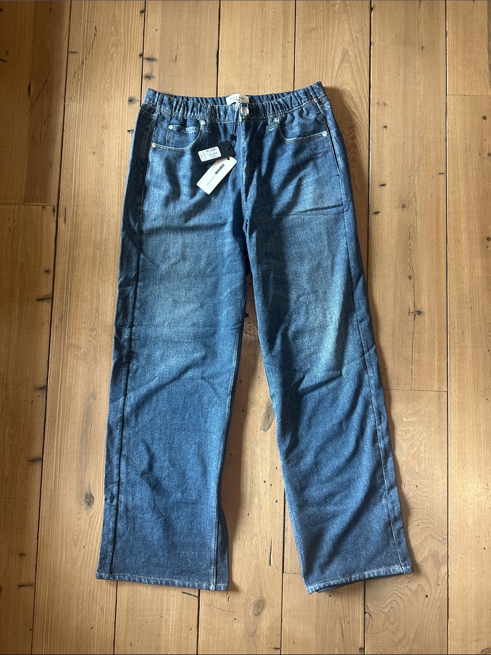 Rag & Bone Miramar Terry Denim Sweatpant Jeans